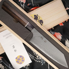 Santoku Japanese kitchen knife Seki Kanetsugu Zuiun 9303 18cm