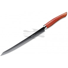 Slicing kitchen knife Nesmuk JANUS Bahia rosewood 26cm