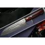 Santoku Japanese kitchen knife Hiroshi Kato Ginsan D1011R 16.5cm - 2