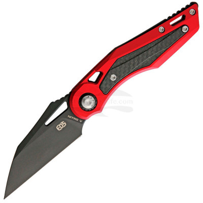Складной нож EOS Urchin Friction Flame Red EOS044 7.6см