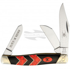 Folding knife Rough Rider Black Widow Stockman 1671 8.2cm