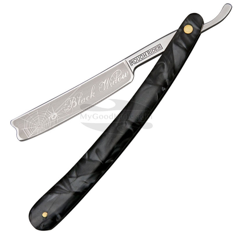 Straight razor Rough Rider Black Widow 1209 7.5cm for sale