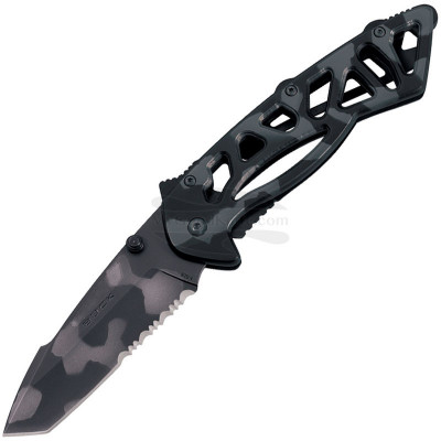 Serrated folding knife Buck Knives 870 Bones Tiger Stripe Camo 0870CMX-B 7.6cm