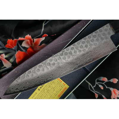 Gyuto Japanese kitchen knife Ittetsu Tall Shirogami IW-11844 21cm