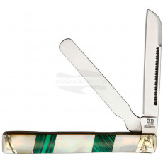 Folding knife Rough Rider Doctors Knife Malachite Pearl 2030 7.6cm