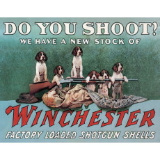 Targa in latta Do You Shoot? TSN2442