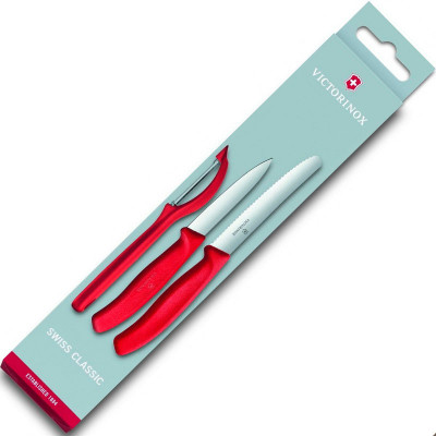 Le set de couteaux Victorinox Swiss Classic Red V-6.71 11.31