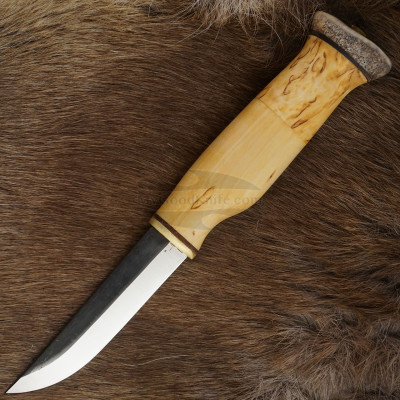 Finnish knife Wood Jewel Reindeer horn hat 23VS95 9.5cm