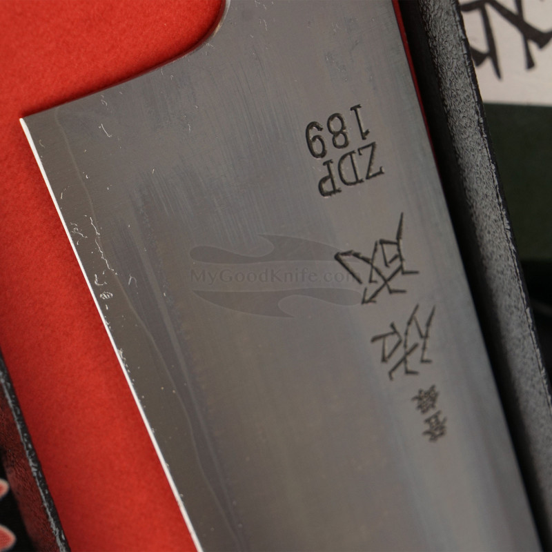 Gyuto Japanese kitchen knife Sukenari ZDP189 Bocote S123 24cm for