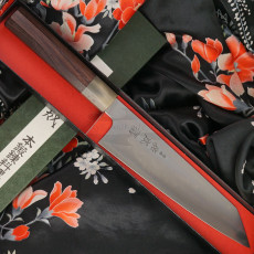 Японский кухонный нож Киритсуке Sukenari ZDP-189 Bocote S-127 21см
