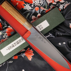Gyuto Japanese kitchen knife Sukenari ZDP-189 Light Bocote S-142 21cm