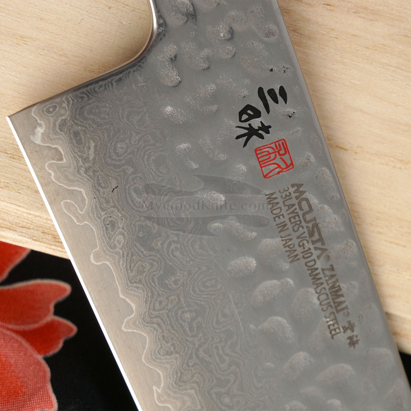 Santoku Japanese kitchen knife Mcusta Zanmai Ultimate Unkai ZUU