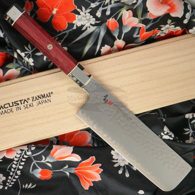 Nakiri Japanisches Messer Mcusta Zanmai Ultimate Unkai ZUU-1108D 16.5cm