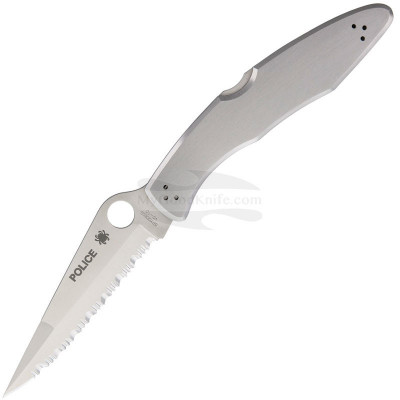 Serrated folding knife Spyderco Police Serrated C07S 10.5cm