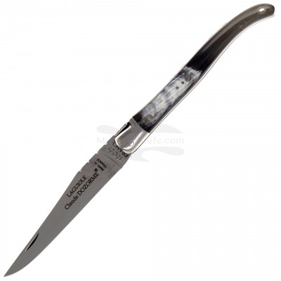 Складной нож Claude Dozorme Laguiole Bee black horn 1.60.128.64MI 7.6см