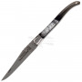 Couteau pliant Claude Dozorme Laguiole Bee black horn 1.60.128.64MI 7.6cm