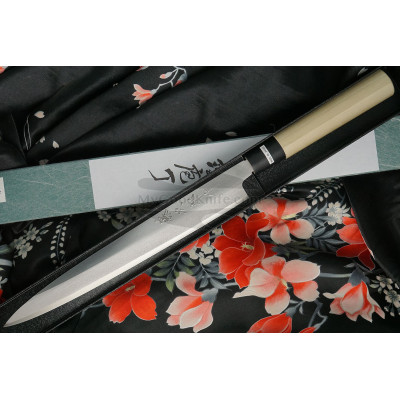 Yanagiba Japanese kitchen knife Tojiro Shirogami for Left-Handed F-908L 24cm - 1