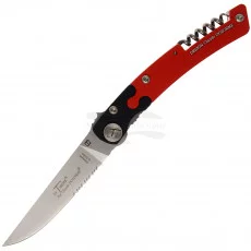 Folding knife Claude Dozorme Thiers Knife+corkscrew Black/red 1.90.129.22 9.5cm