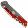 Taschenmesser Claude Dozorme Thiers Knife+corkscrew Black/red 1.90.129.22 9.5cm