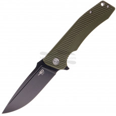 Складной нож Bestech Mako Black stonewash Green G-10 BG27D 9.5см