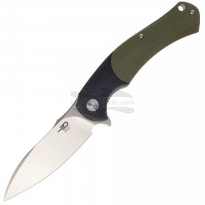 Складной нож Bestech Penguin Черный/Зеленый BG32A 9.2см