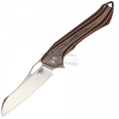 Folding knife Bestech Platypus BG28C Black/Orange/Beige BG28C 8.7cm