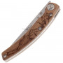 Kääntöveitsi Claude Dozorme Thier walnut Deer 6.90.171.06CE 11cm