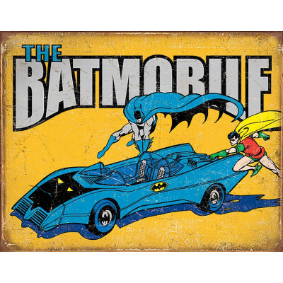 Blechschild The Batmobile 2028