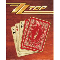 Tin sign ZZ Top Aces 2492