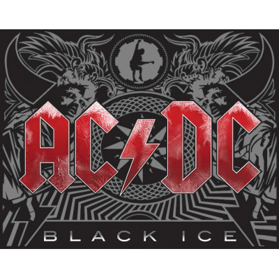 Cartel de chapa AC/DC Black Ice 2499