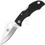 Folding knife Spyderco Ladybug 3 Lockback Black LBKP3 4.9cm