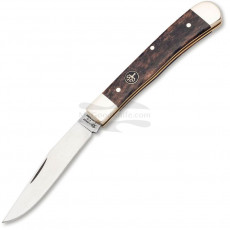 Folding knife Böker Trapper Bone Buckskin 119949 8.5cm