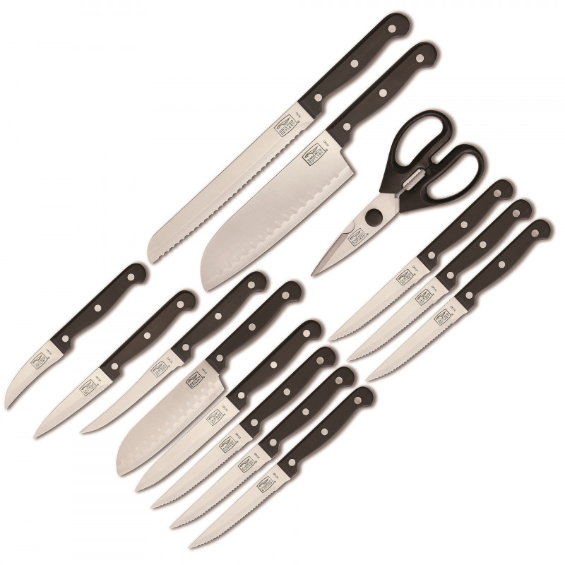 Kitchen knife set Chicago Cutlery Essentials 15 pcs C01034 for sale