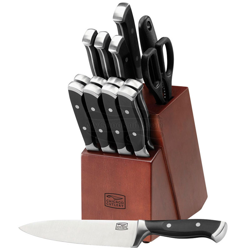 Kitchen knife set Chicago Cutlery Essentials 15 pcs C01034 for sale
