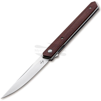 Folding knife Böker Plus Kwaiken Air Cocobolo Brown 01BO168 9cm