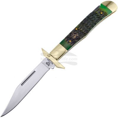 Складной нож Hen&Rooster Cheetah Antique Green Bone HR6112AGB 9.5см