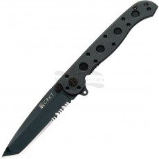 Folding knife CRKT M16 Black Zytel Serrated 10KZ 7.9cm