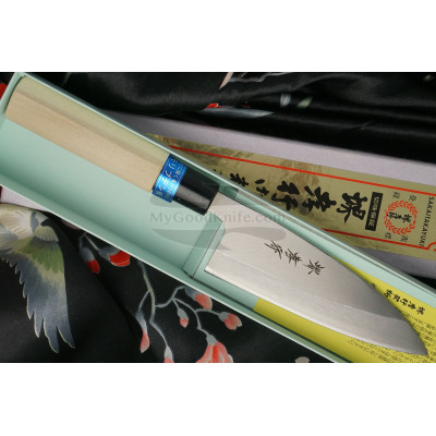 Deba Japanese kitchen knife Sakai Takayuki Ajikiri Inox  04378 12cm - 1