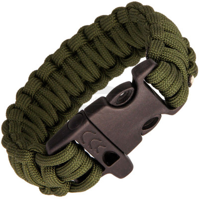 Combat Ready Survival Bracelet OD Green 22,9 cm 362