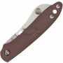Folding knife Spyderco Roadie Brown 189PBN 5.3cm