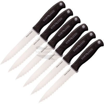 Steakmesser Cold Steel Classic Steak Knives 6pcs set 59KSS6Z 11.7cm