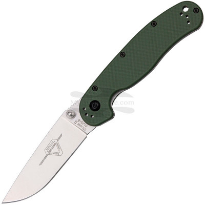 Folding knife Ontario RAT-2 AUS8 OD Green 8860OD 7.6cm