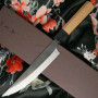 Cuchillo Japones Yoshimi Kato Katana Aogami Super S/S clad Cherry D-911 16cm