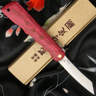 Складной нож Kanekoma Higonokami Red Wood VGW-RE 7см