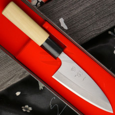 Японский кухонный нож Ittetsu Uraoshi Ajikiri Stamped IJS-11101 10.5см