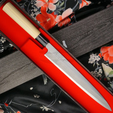 Японский кухонный нож Янагиба Ittetsu Uraoshi Stamped Shirogami 2 IJS-11124 24см