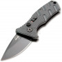 Automatic knife Böker Plus BHQ Stubby Strike Drop point All Black 01BO441