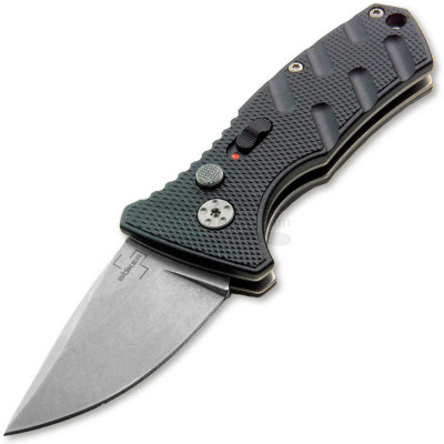 Automatic knife Böker Plus BHQ Stubby Strike Drop point SW 01BO440