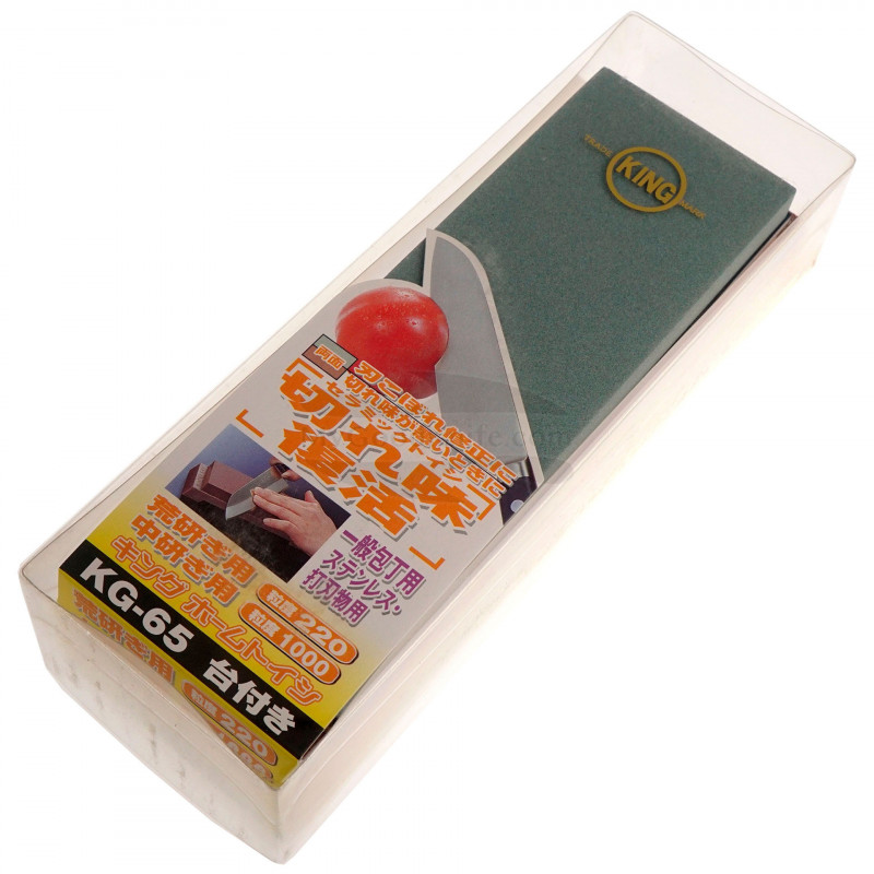 King Matsunaga Stone Co. Home Sharpening Stone G-45#220 (Japan Import - View #8