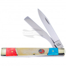 Складной нож Frost Cutlery Doctor's knife Красный Белый Синий FSW120RWB